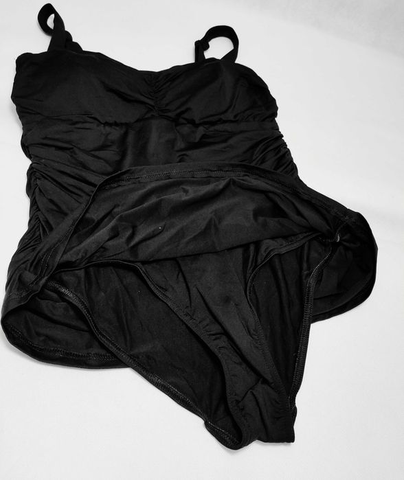 Strój maskujący wyszczuplający jednoczęściowy czarny 40 L ST0002