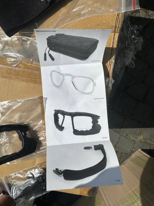 Балістичні окуляри bloc Predator з діоптріями новий оригінал