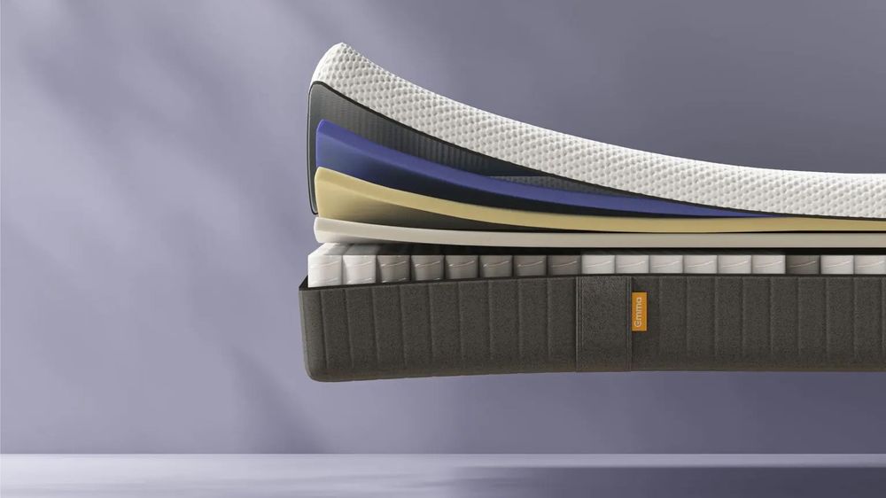 Colchão Emma Hybrid c/capa respirável e amovível (140x190) Novo