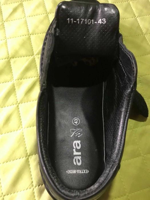 Комфортні чоловічі туфлі бренду ARA , розмір 43 . Стан нових !