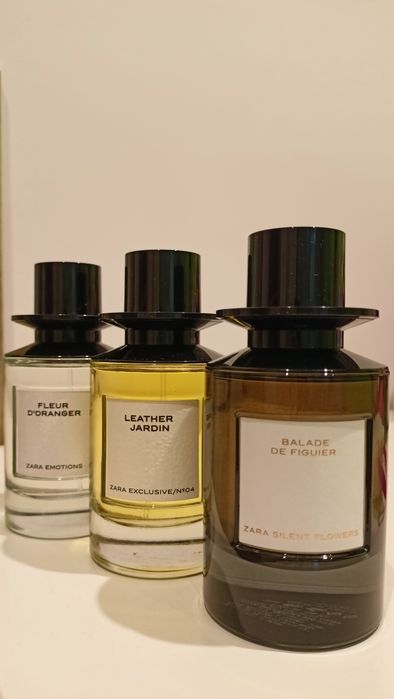 3x 100 ml perfumy Zara rezerwacja