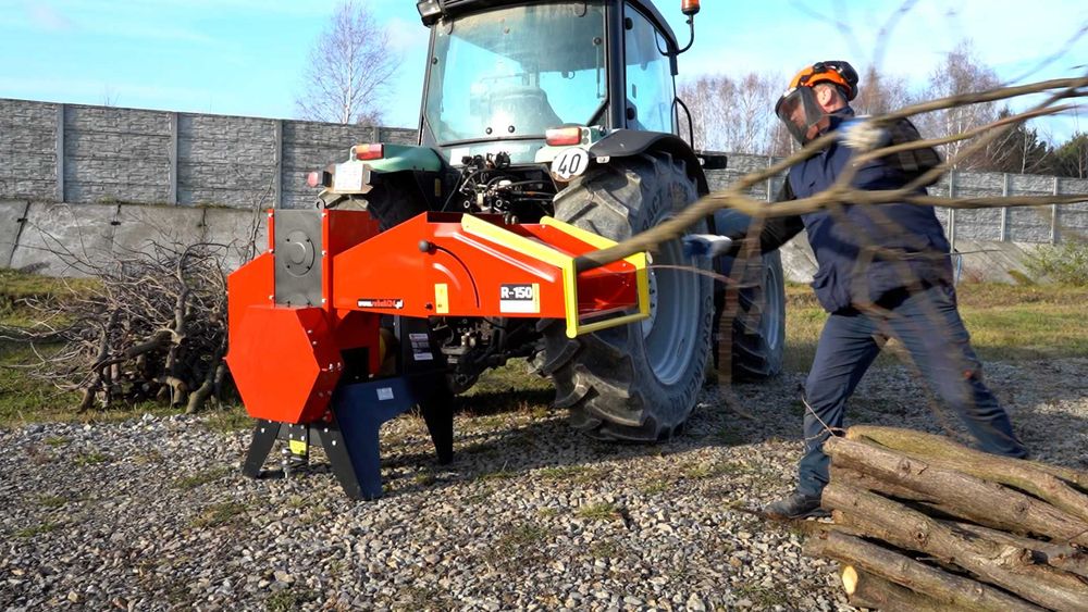 Rębak walcowy REMET R-150 6 nożowy === REMETCNC ===