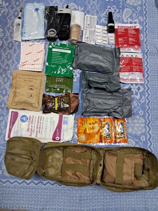 Бинт для тампонади NAR  S-Rolleed Gauze військові аптечки