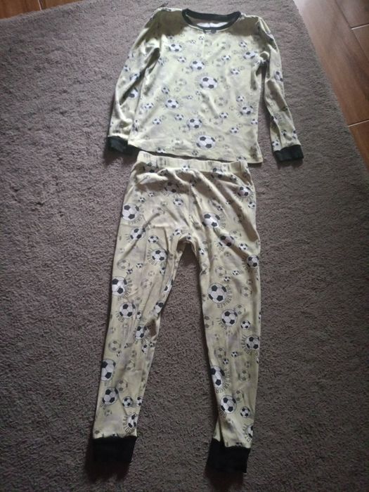 Piżama chłopięca 140 piłka nożna