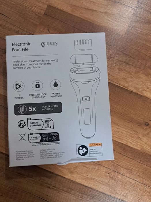 Pilnik elektryczny do stóp Essy Premium