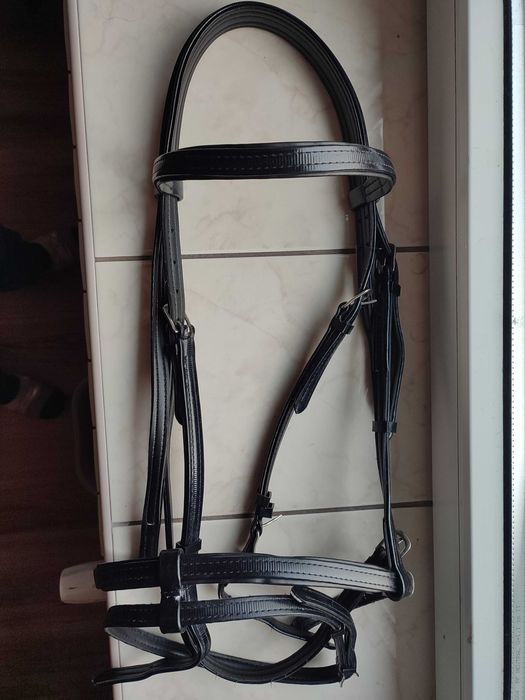 Ogłowie Daslö full syntetyk