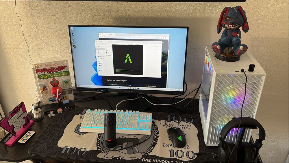 setup completo e como novo