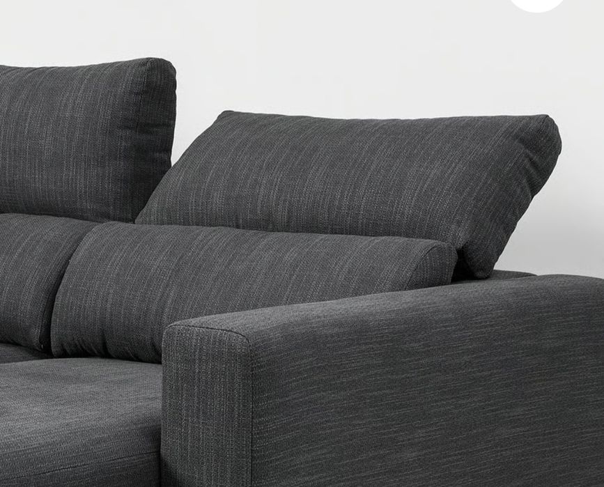 Sofá Eskilstuna IKEA cor antracite