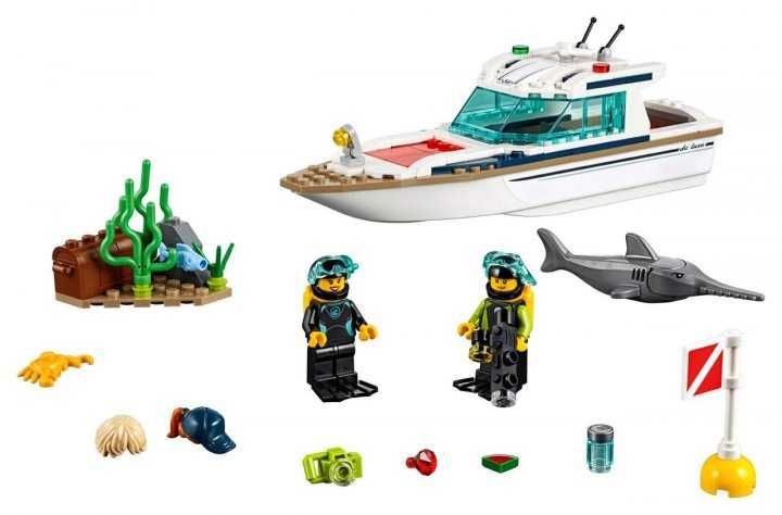 Lego City Яхта для дайвинга (60221)