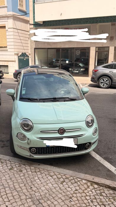 Fiat 500 com marcas