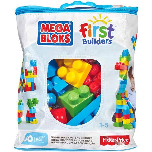 Мега Блокс конструктор в мешке 60 эл Mega Bloks DCH55 DCH54