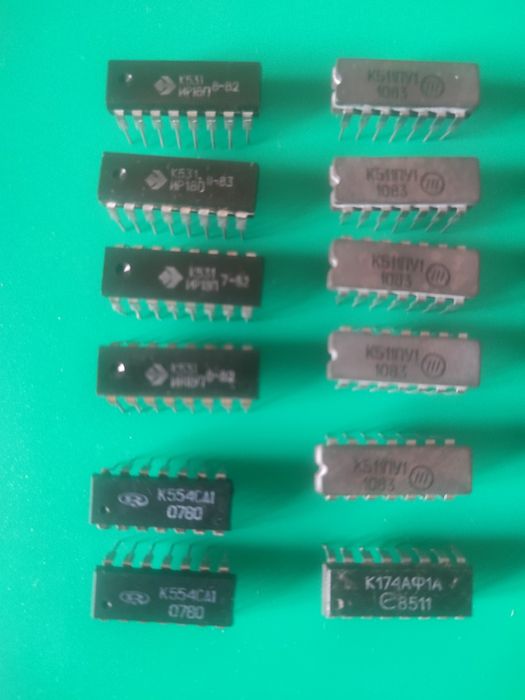 Микросхемы 43 штуки одним лотом