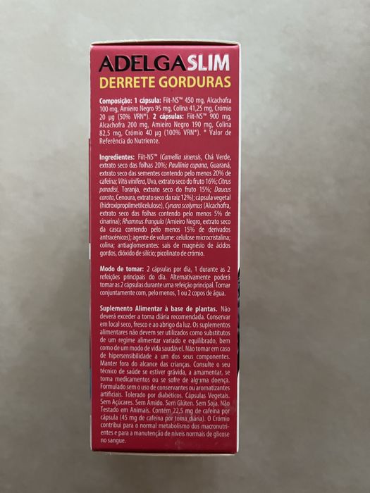 Adelga slim Derrete Gorduras - cápsulas