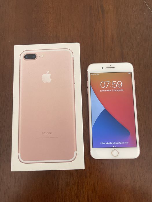 Iphone 7 plus rose gold 32