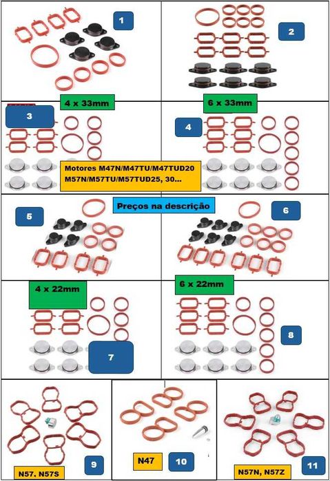 Fole transmissão BMW E30 E36 E39 E46 E81 E82 E87 E88 F30 F31