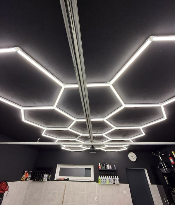 Oświetlenie detailing led hexagon 297 x 515