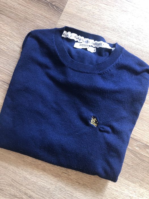 Sweter burberry L wełna i kaszmir