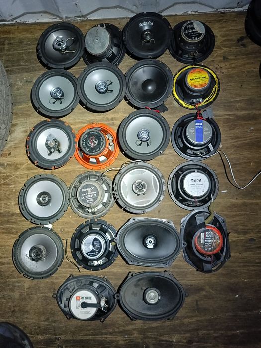 Głośniki samochodowe 16-17cm Pioneer blaupunkt alpine magnat itp