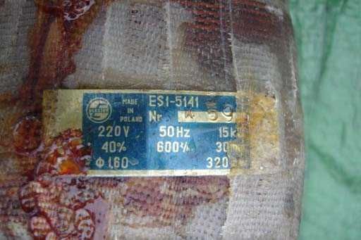 Elektromagnes ES 1,5-8-15-25Kg cewka prasa pralka maszyna firma