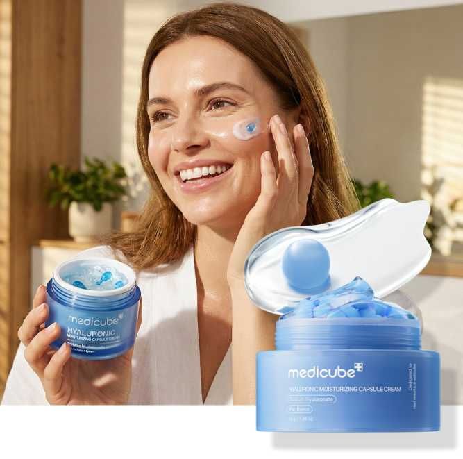 [Medicube] Hylaruonic moisturizing capsule cream 55g