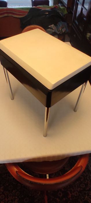 Carrara & Matta Banco Mesa de Apoio vintage anos 70 Italiana