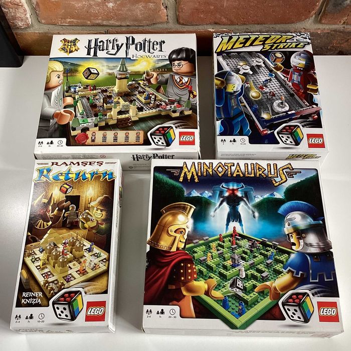 Настільні ігри Lego, Harry Potter та інші