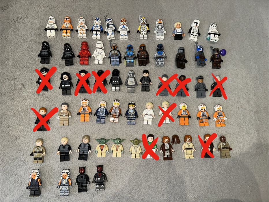 Figurki Lego Star Wars