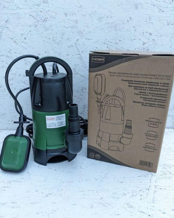 Мідна обмотка, дренажно-фекальний насос DC C750f nowa