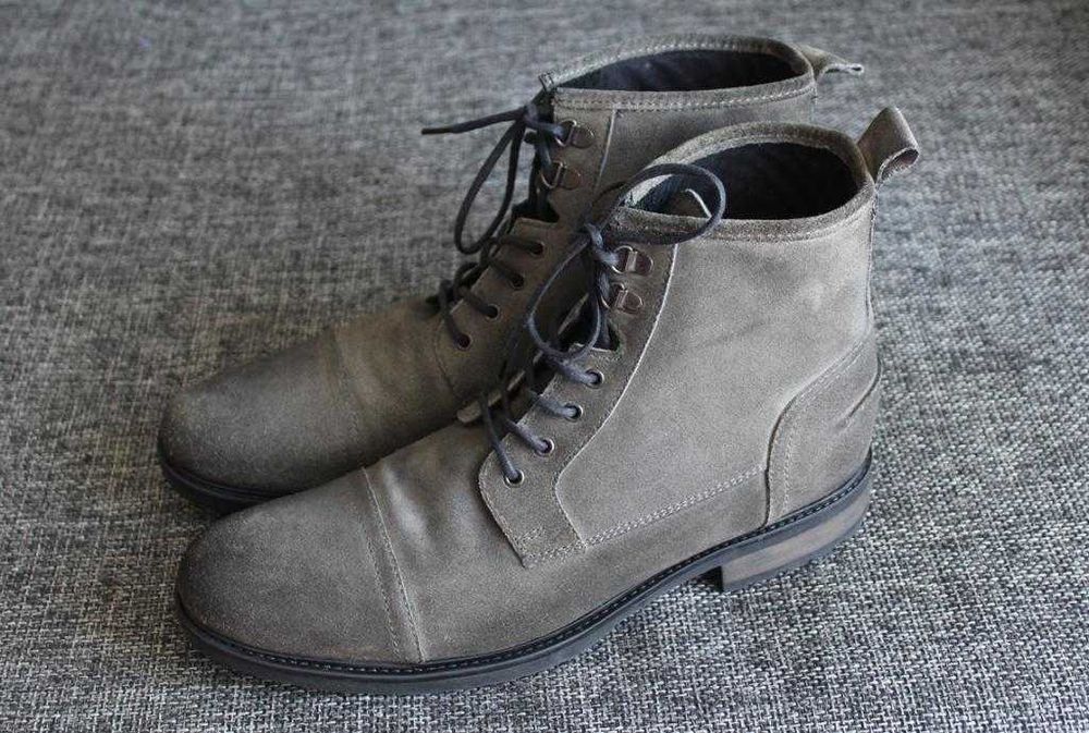 Ботинки Asos Оригінал Нат замша 45.5-46р