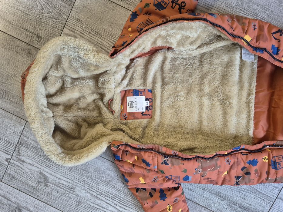 Kombinezon zimowy dla chłopca, rozmiar 86