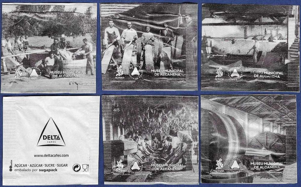 Pacotes de Açúcar - Delta 2025. Série Museu Alcanena