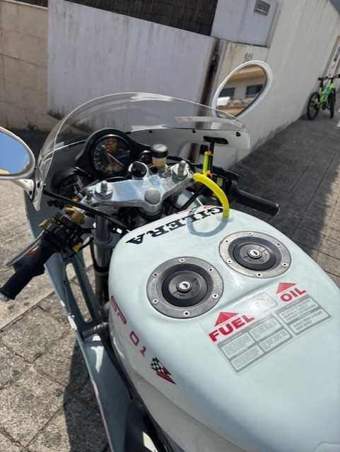 Gilera SP 01, 1990, mota restaurada