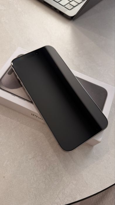 IPhone 15 Pro Max 256 gb Natural Titanium НЕ РОЗБИРАВСЯ справний