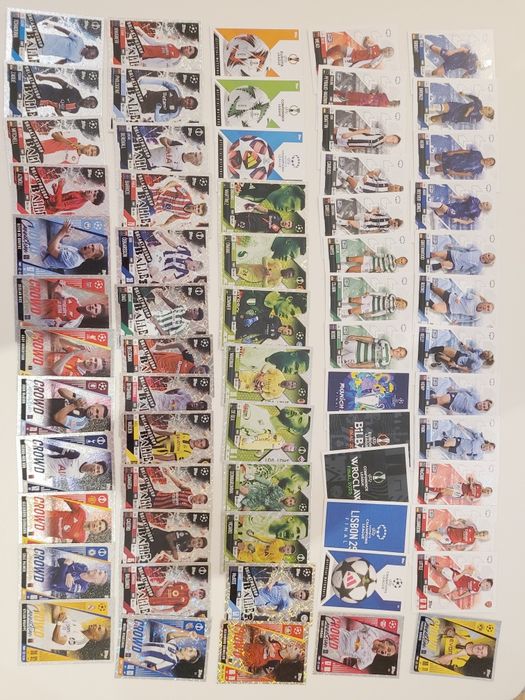 Lote Cartas Match Attax Extra 24/25