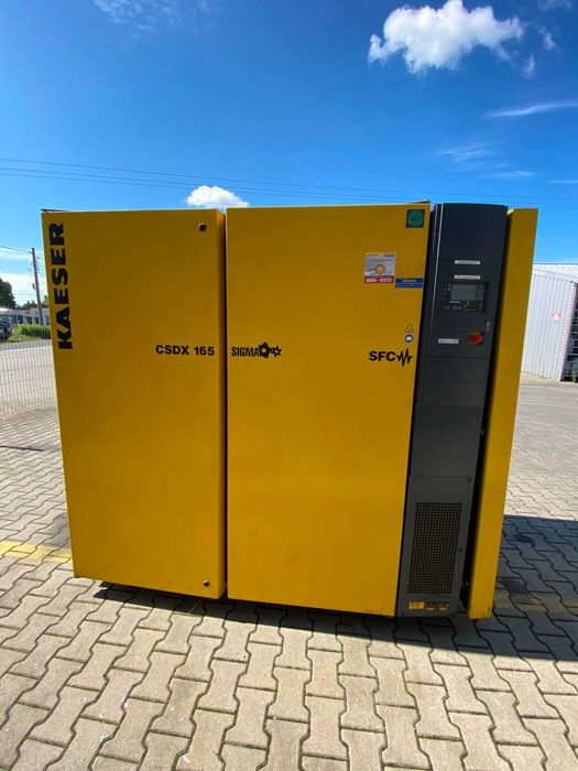 Sprężarka śrubowa ,kompresor Kaeser CSDX165 SFC,90KW,S016922
