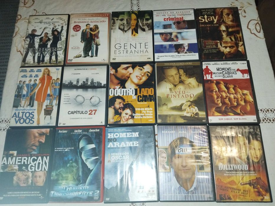Dvd's originais usados