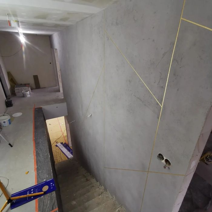 Dekoracje ścian tynki dekoracyjne beton architektoniczny tynkowanie