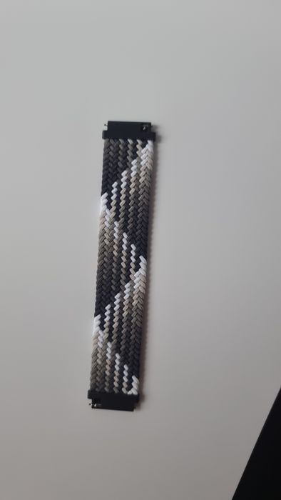 Pasek plecionego materiału 20 mm do zegarka Samsung, Huawei, Amazfit,