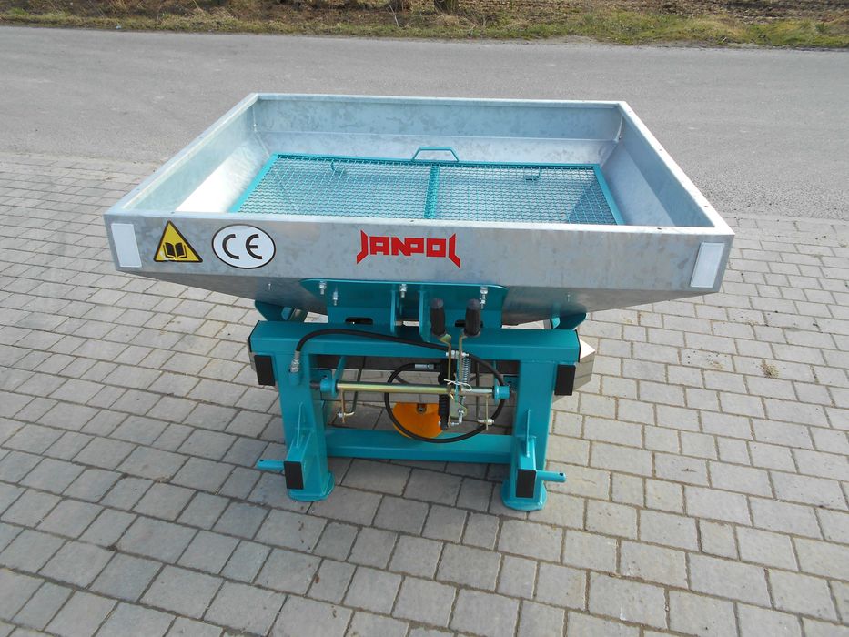 Rozsiewacz nawozów 600 - 1200l HYDRAULICZNY malowany/ocynk OD RĘKI