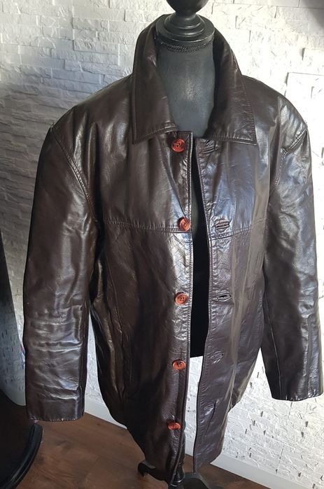 TCM kurtka skórzana męska marynarka