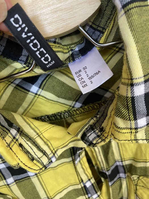 Żółta letnia koszula H&M rozm. 32