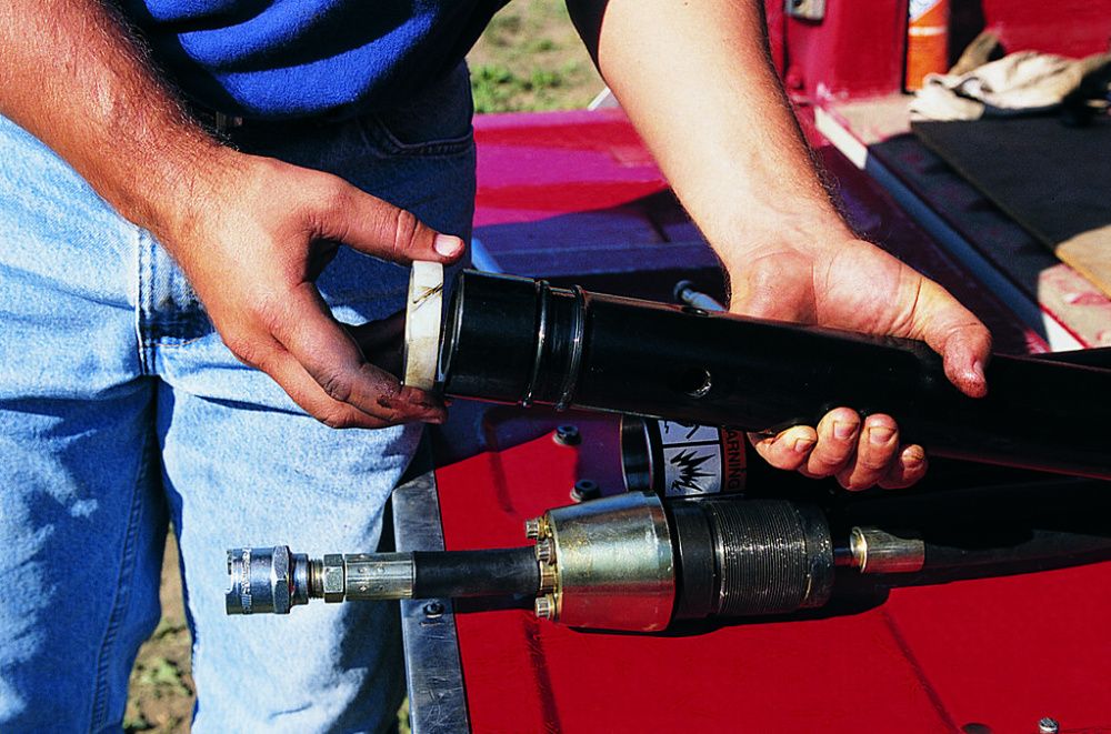 Zestaw do przecisków 50-75mm ze sprężarką, KRET, RAKIETA, PRZECISK