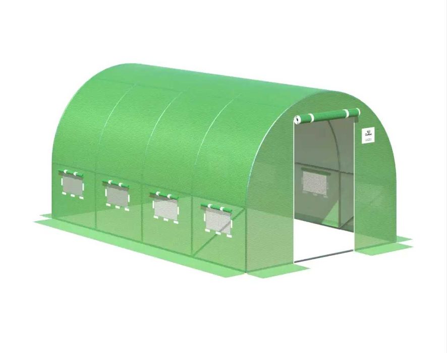 Садовий парник 4х3х2м 12-м² HP1075 теплиця для вирощування рослин