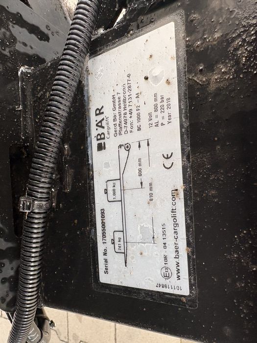 Kontener winda iveco daily izoterma 6,20x2,33x2,25