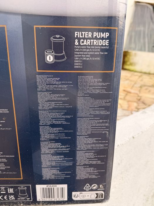 Piscina Bestway Steel Pro Max 3,5M nova a estrear