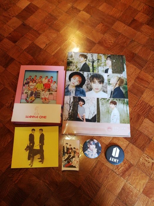 Álbuns Kpop e Acessórios - BTS, Wanna One, EXO, TVXQ, Nct 127