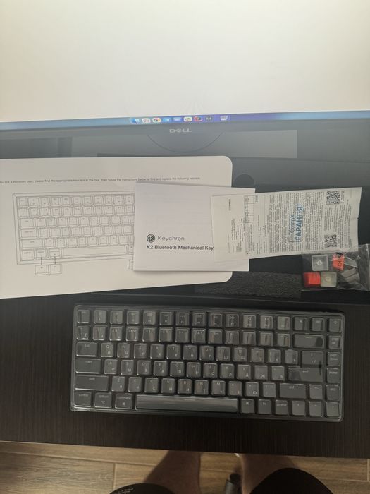 Keychron K2 RED Mechanical keyboard bluetooth