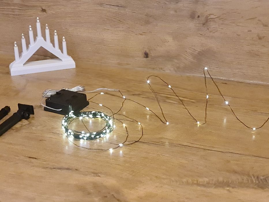 Solarne Lampki na drzewko LED 10 m 100 lampek