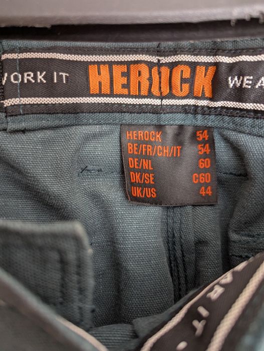 Робочі чоловічі штани роба спецовка HEROCK HERCULES розмір 54/ 2Xl/xxl