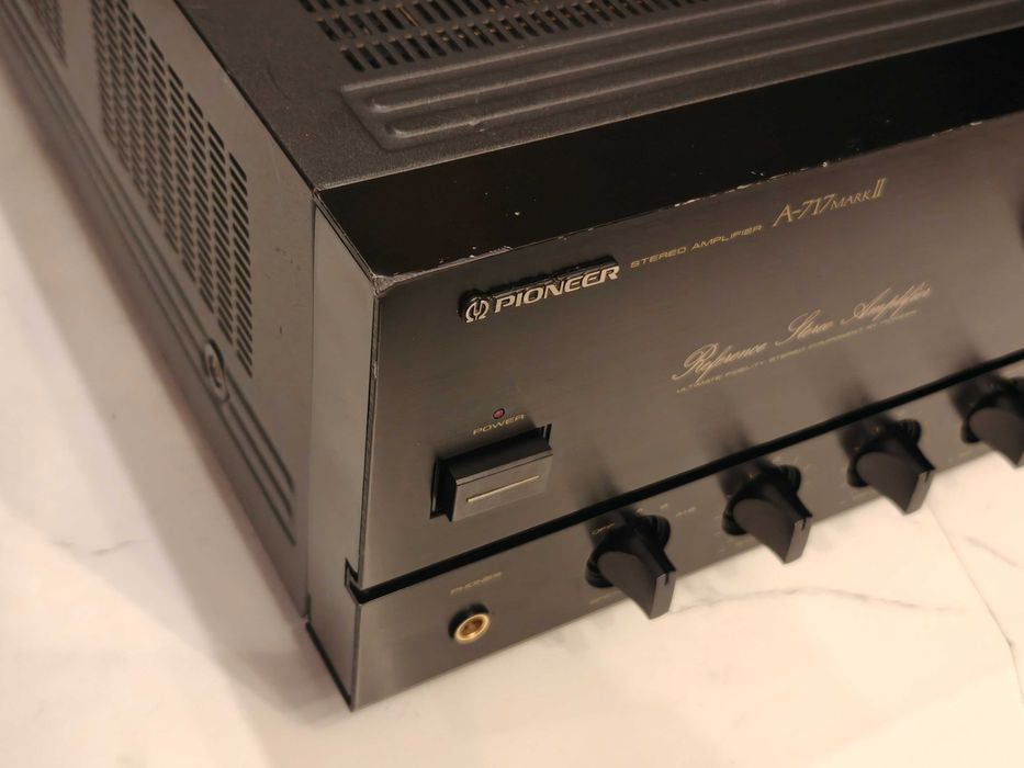 PIONEER A-717 MARKII Potężny Wzmacniacz Stereo Dual Mono